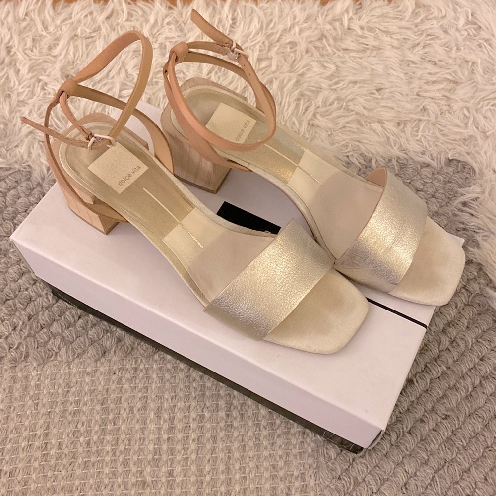 Dolce Vita Zarita | LT GOLD LEATHER | Size 8